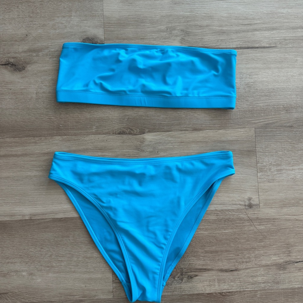 Good American Blue Bikini
